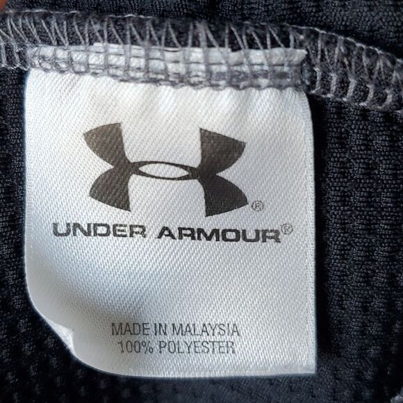 UNDER ARMOUR QUARTER ZIP CONGRESSIONAL COUNTRY CLUB GRAY BLACK MEN'S LARGE GOLF - Picture 5 of 8